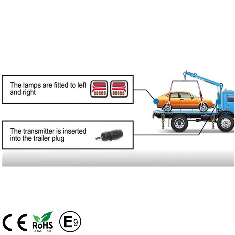 Wireless Magnetic Trailer Light Kit for Trailer and Truck