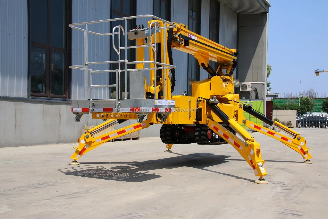 Kebu Mini Spider Crane Kb1.0 1ton Crawler Crane with Good Price