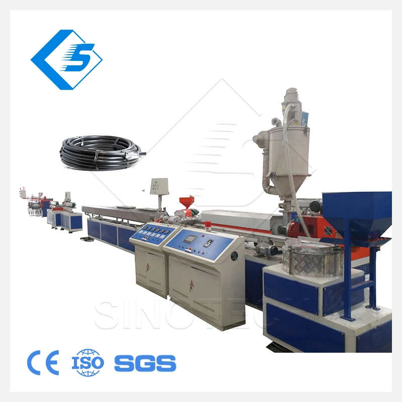 Automated High Speed Round Drip Irrigation Pipe Production Line PE HDPE LDPE Pipe Extruder Machinery Pipe Making Machine