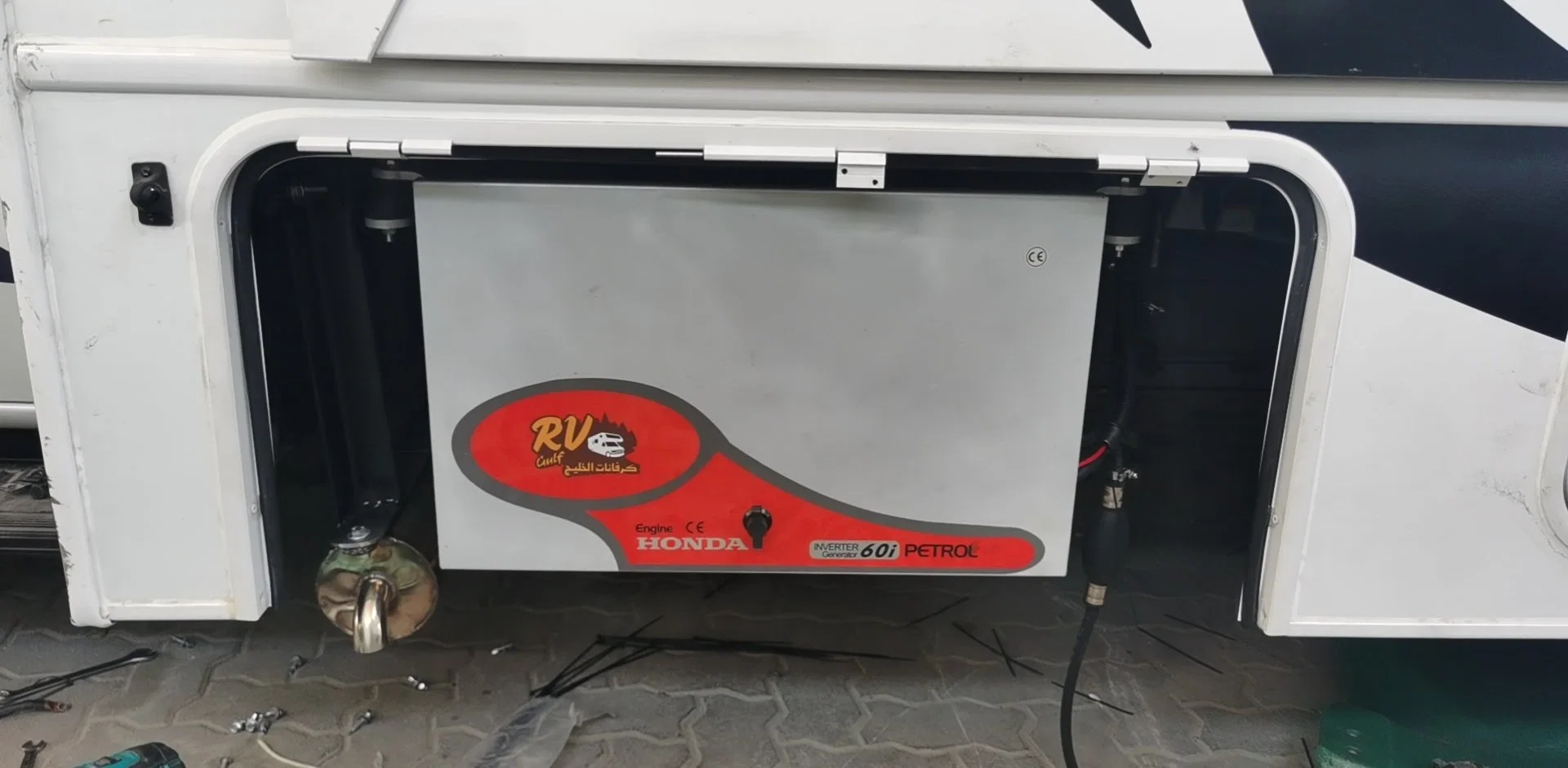 8kVA Gasoline RV Motorhome Vehicle Inverter Generator Price