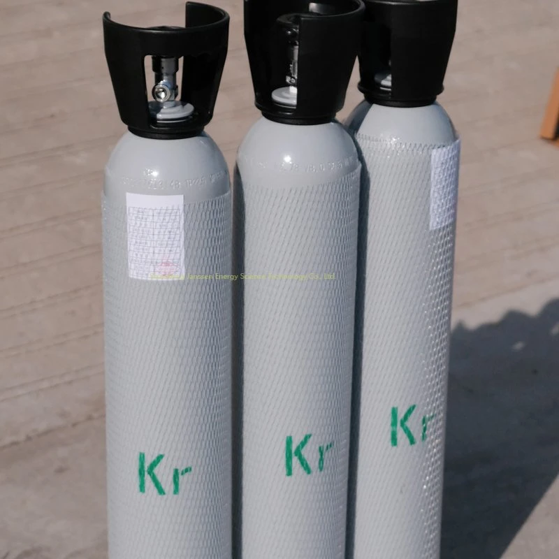 Factory Supply Industrial Gas Cylinder Transportable High Pressure Aluminum Krypton Gas