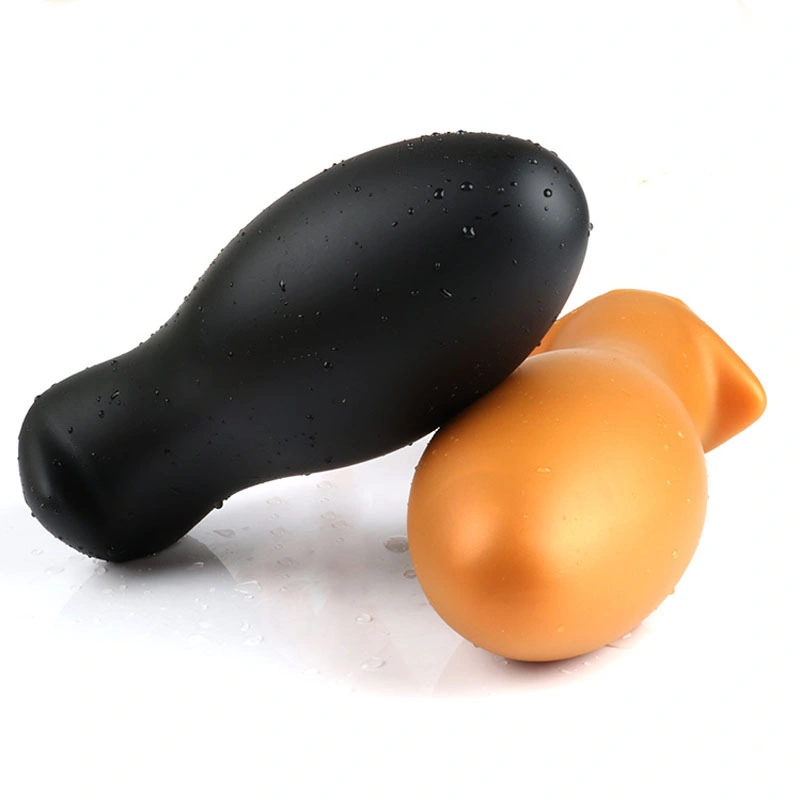 Dragon Egg Silicone Anal Plugs Posterior M Size Filled Anal Plugs Soft Egg Type Anal Plugs Sex Toys