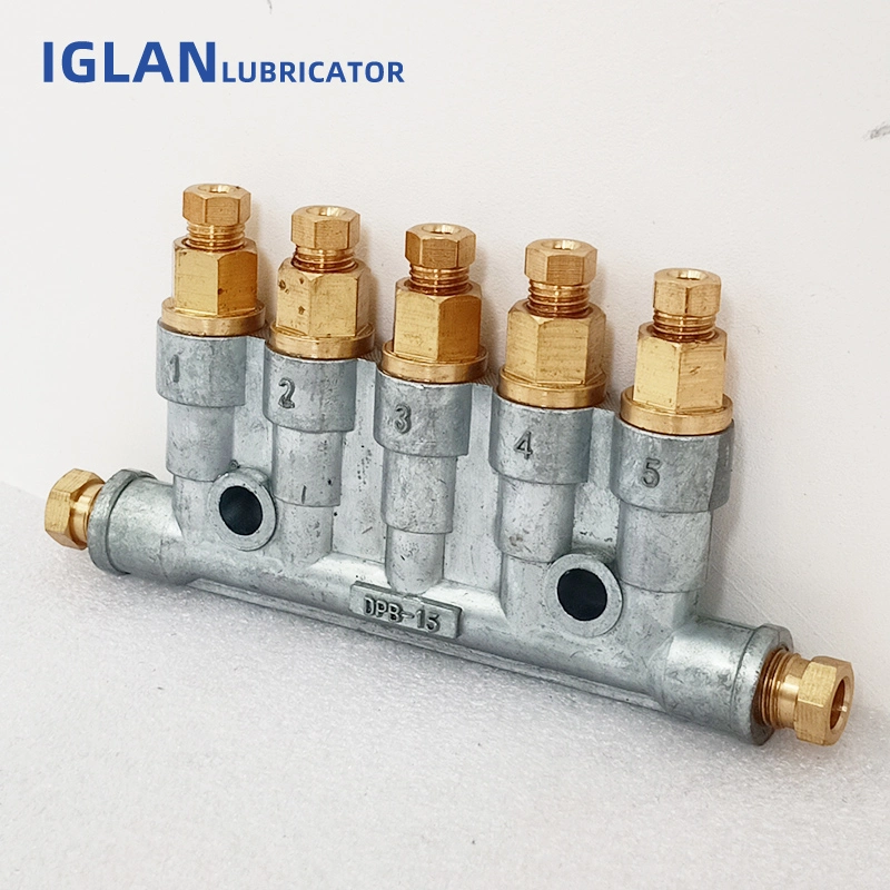 Iglan Electric Gear Pump Parts Single Pressurization Thin Oil Fitting Distribution Valve