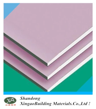 High quality/High cost performance  High-Strength Plasterboard Gypsum Board Standard Size Price Fireproof Gypsum Board Made in China