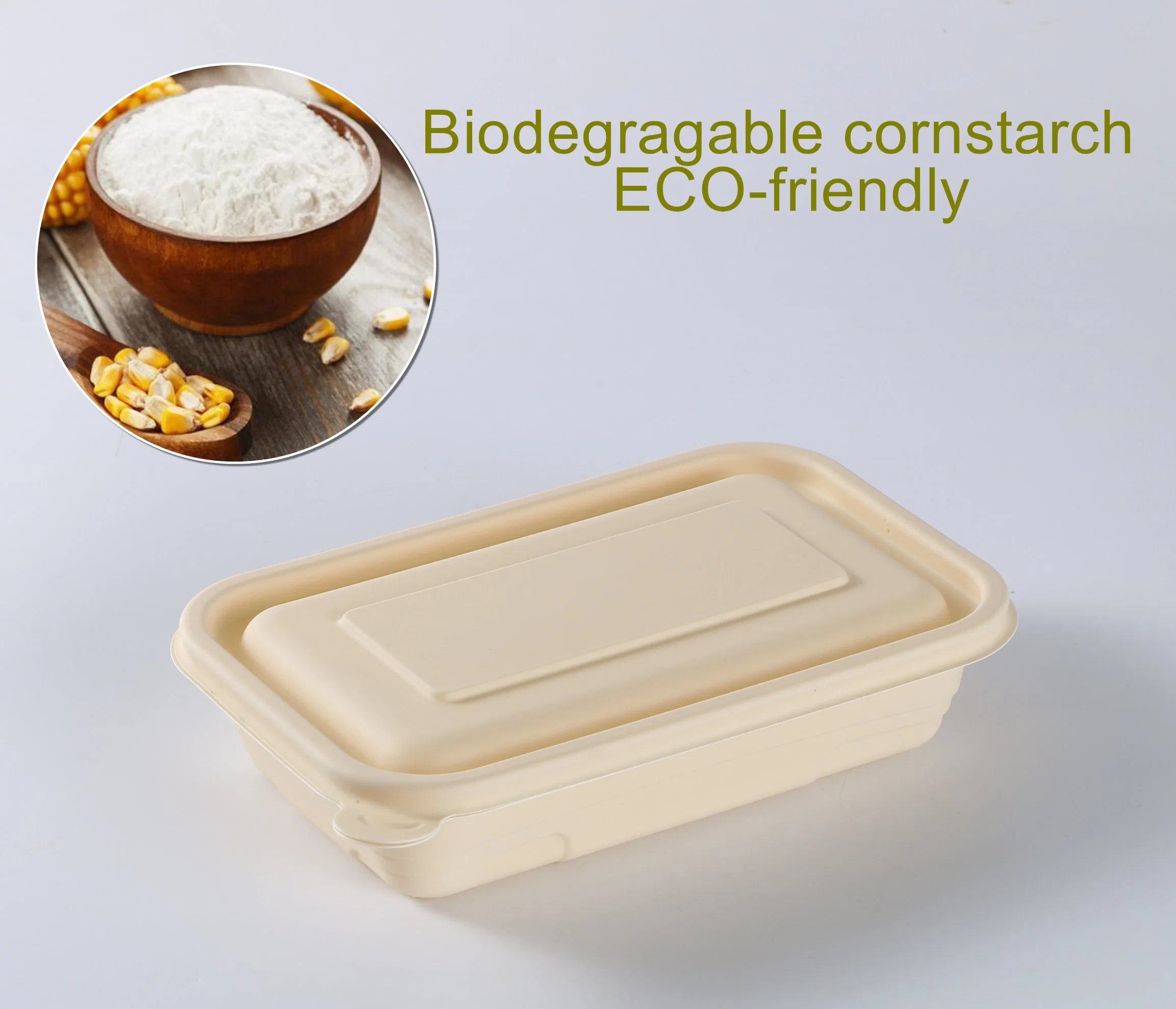 Vaisselle jetable Contenant alimentaire Bol biodégradable