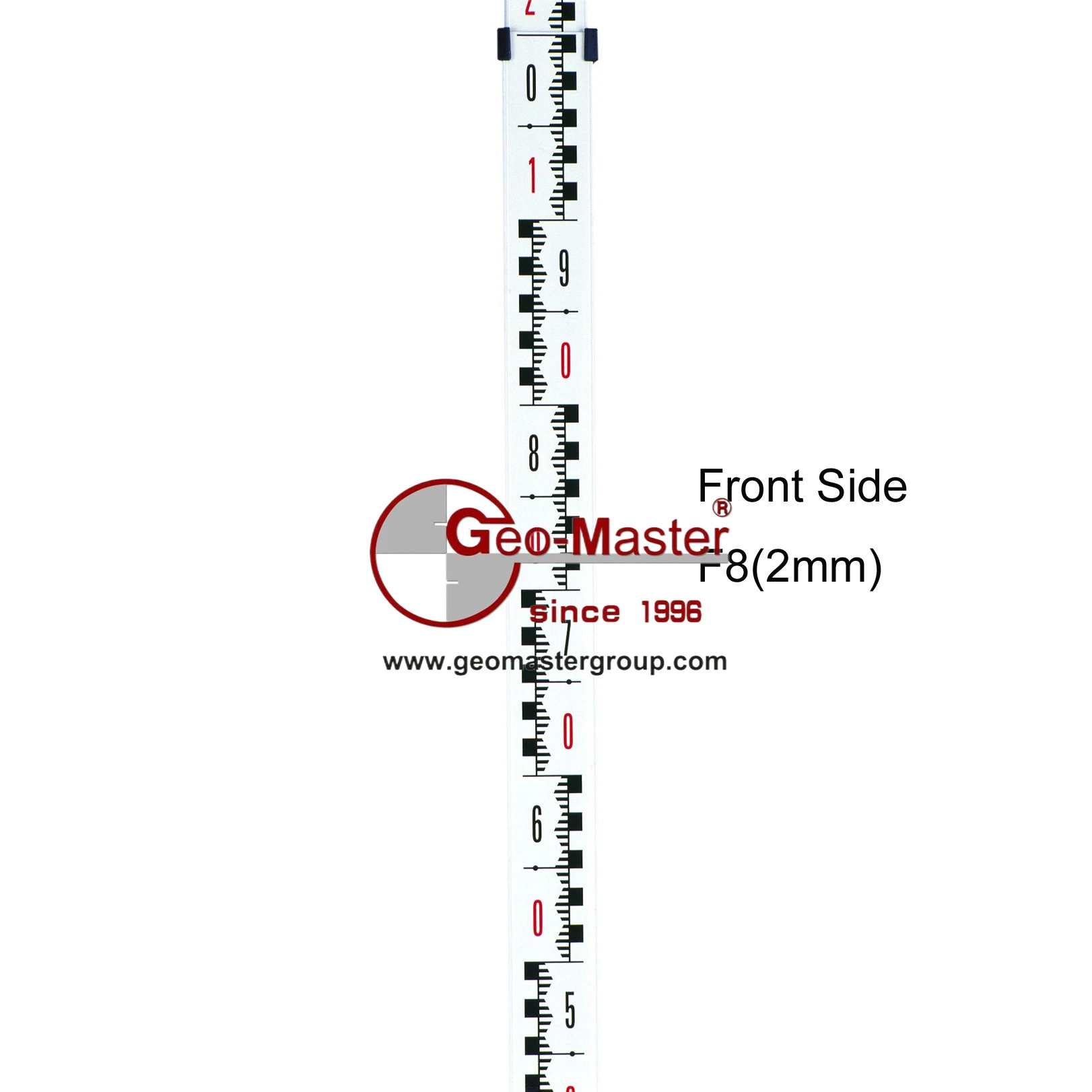 Geomaster Frontside Graduation (2mm) for Aluminum and Fiberglass Leveling Staffs