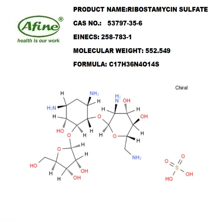 CAS 53797-35-6 O-2, 6-Diamino-2, 6-Dideoxy-Alpha-D-Glucopyranosyl- (1-4) -O- (Beta-D-Streptamin