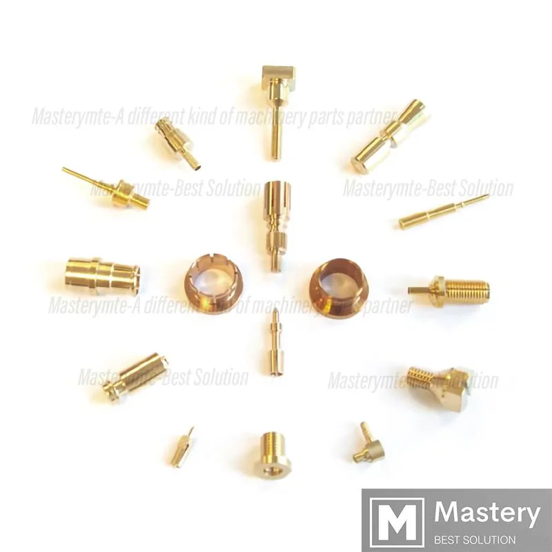 High Precision Copper/Brass Couplings Joints ODM/OEM Machining Lathing with Factory Price Good Quality for Electronics Devices