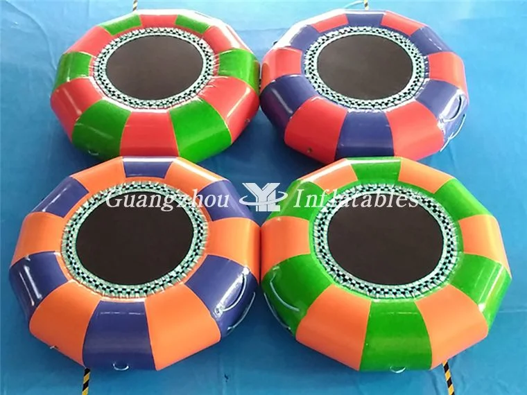 Crazy Inflatable Water Trampoline, Inflatable Aqua Jumping Toys