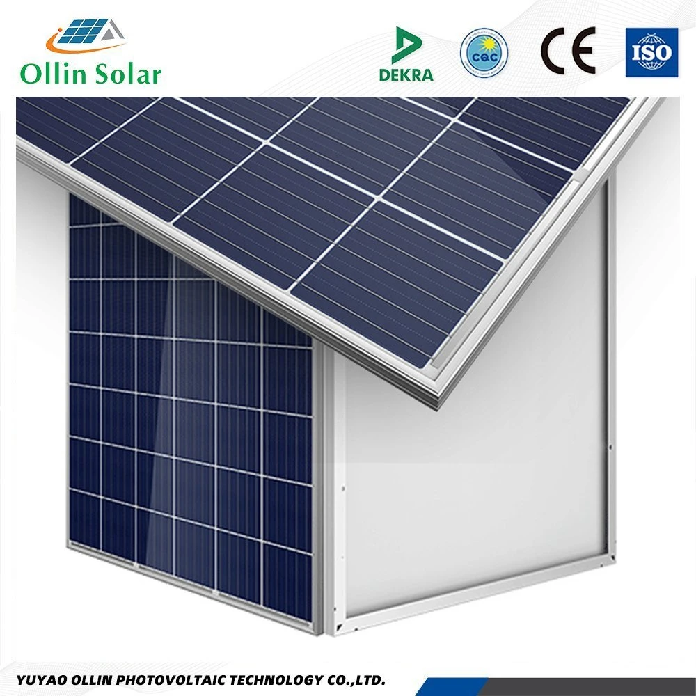 Photovoltaic Module Doubble Glass Factory Price 280 Watte Solar Power Panel