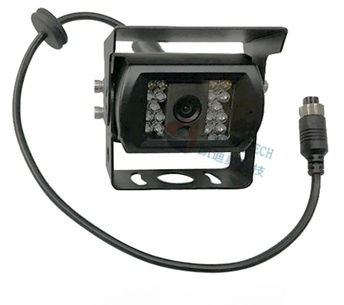 Truck/Bus/Trailer/Mining Bus/ Forklift Mounted Heavy Duty CCD Rearview Camera with 18PCS IR Night Vision