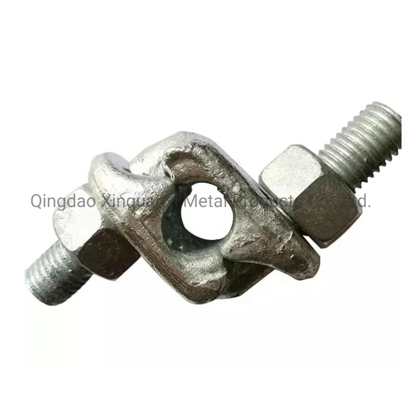 Forged Us Type Fist Grip Clip Hot DIP Galvanized Wire Rope Clip Type B Malleable Zinc Plated
