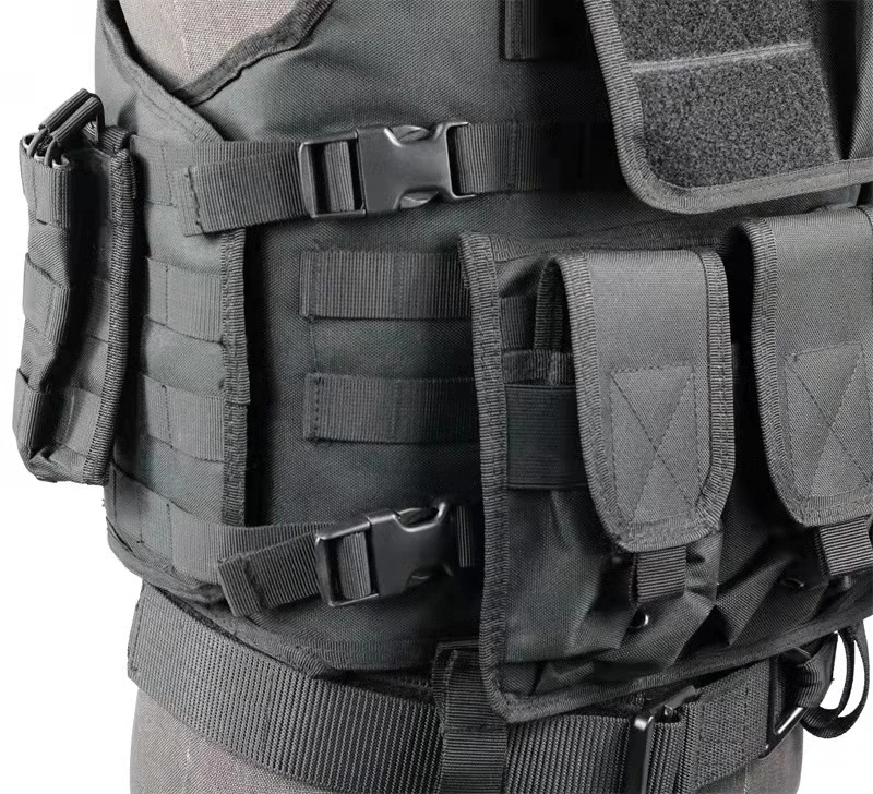 Bulletproof Military Police Army Tactical Vest with Magazine Vest