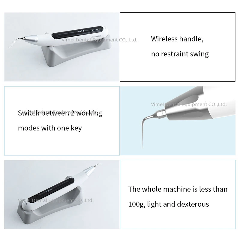 Dental Ultrasonic Endo Activator Cordless Vat-3 Endodontic Root Canal Irrigator