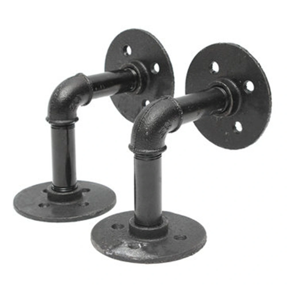 Pipe Furniture Wrought Iron Railing Parts Pipe Fitting Furniture Shelves and Brackets