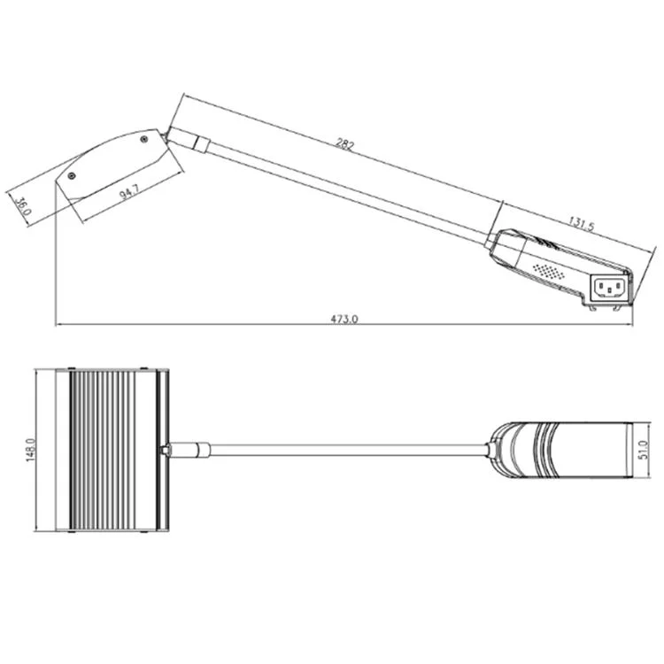 Sliver Photo Aluminum Housing PAR Stage Effect Booth Light for Exhibitions