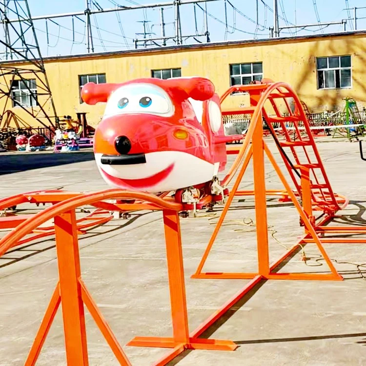 Track Roller Coaster Amusement Ride The Silk Road nuevos productos Para niños Hot Sale