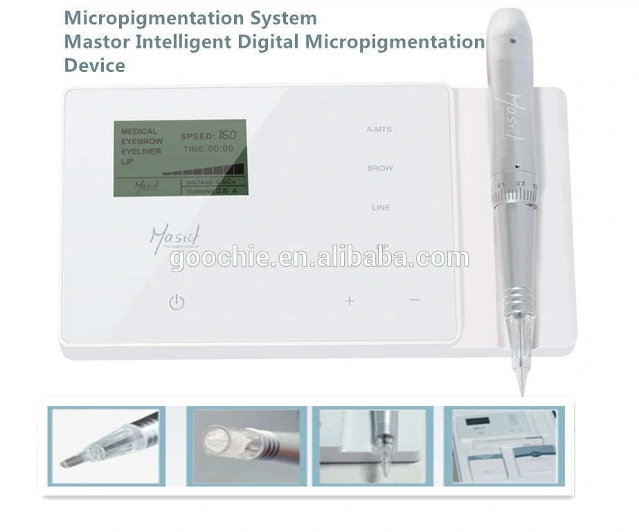 Venta caliente Mastor Pmu Ceja Microblading 3D Digital maquillaje permanente máquina para tatuajes