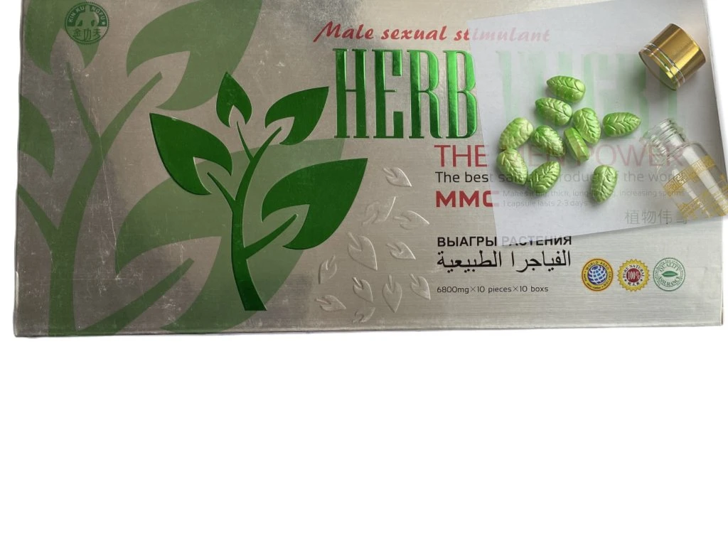 Herb Men Supplement Green 10PCS Sex Products Pills for Man