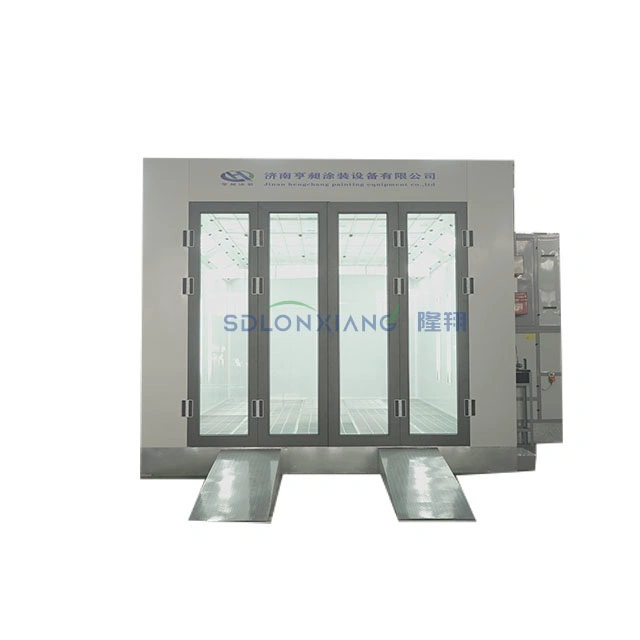 CE White Car Spray Booth Painting Baking Drying Chamber Oven