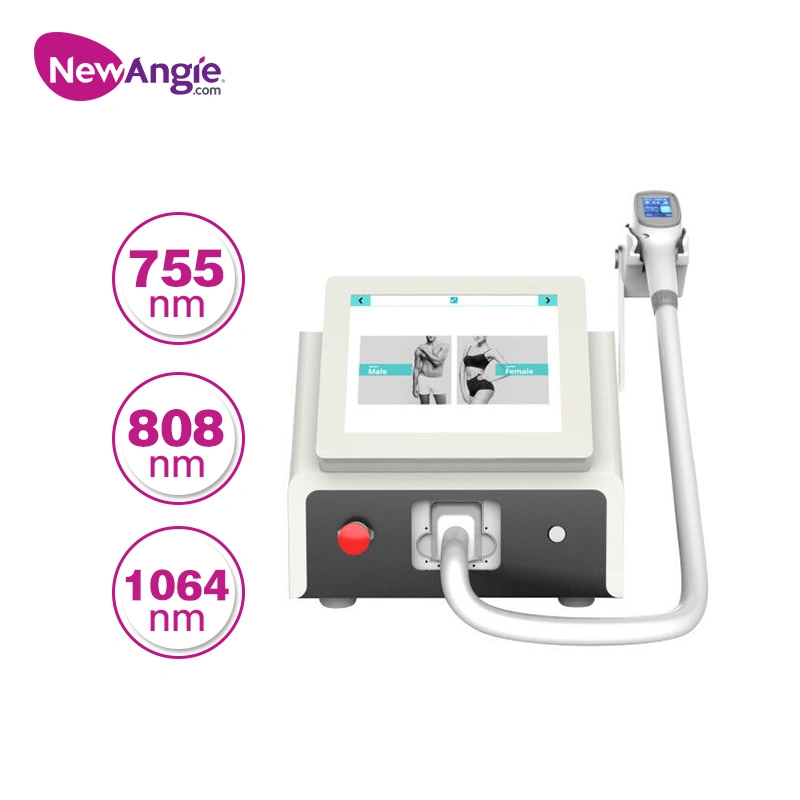 Painess und Wirkung 808nm Diode Laser Beauty Machine Haarentfernung