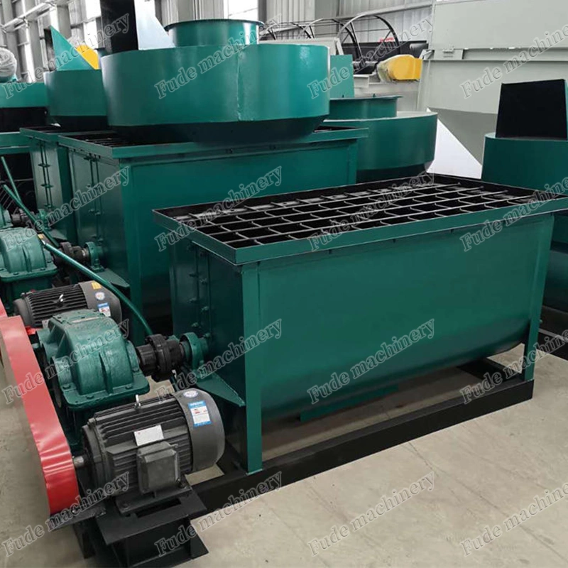 Fully Automatic Organic Fertilizer Production Equipment, Cow Manure Composting Machine, Dryer