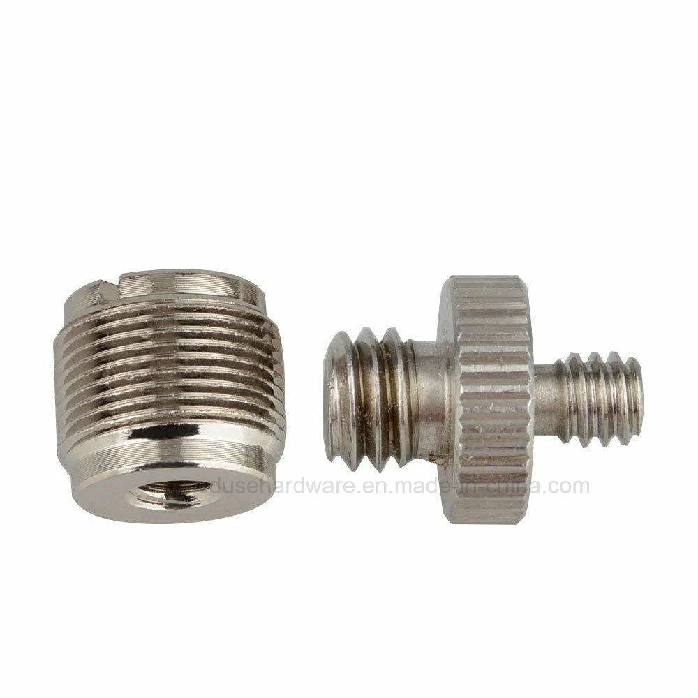 Custom Double Threaded 1/4 to 3/8 Camera Convert Screw Adapter