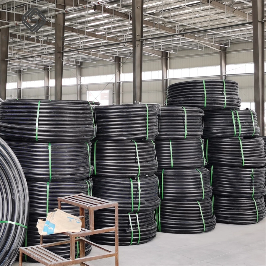 DN90*2.5MPa Steel Wire Mesh Composite PE Drain Pipe Water Supply Pipe Thickness 90*7.5mm