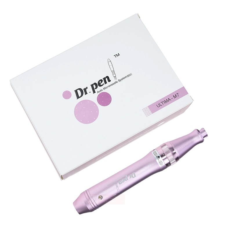Derma de alta calidad el equipo de profesionales de belleza Drema Pen Pen M7 - C Micro pluma del sistema de rodadura de agujas Derma con cable
