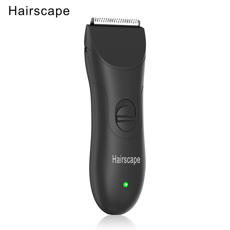 Waterproof Electric Hairscape Groin Hair Shaving Machine Rechargeable Professional Body Hair Trimmer for Man