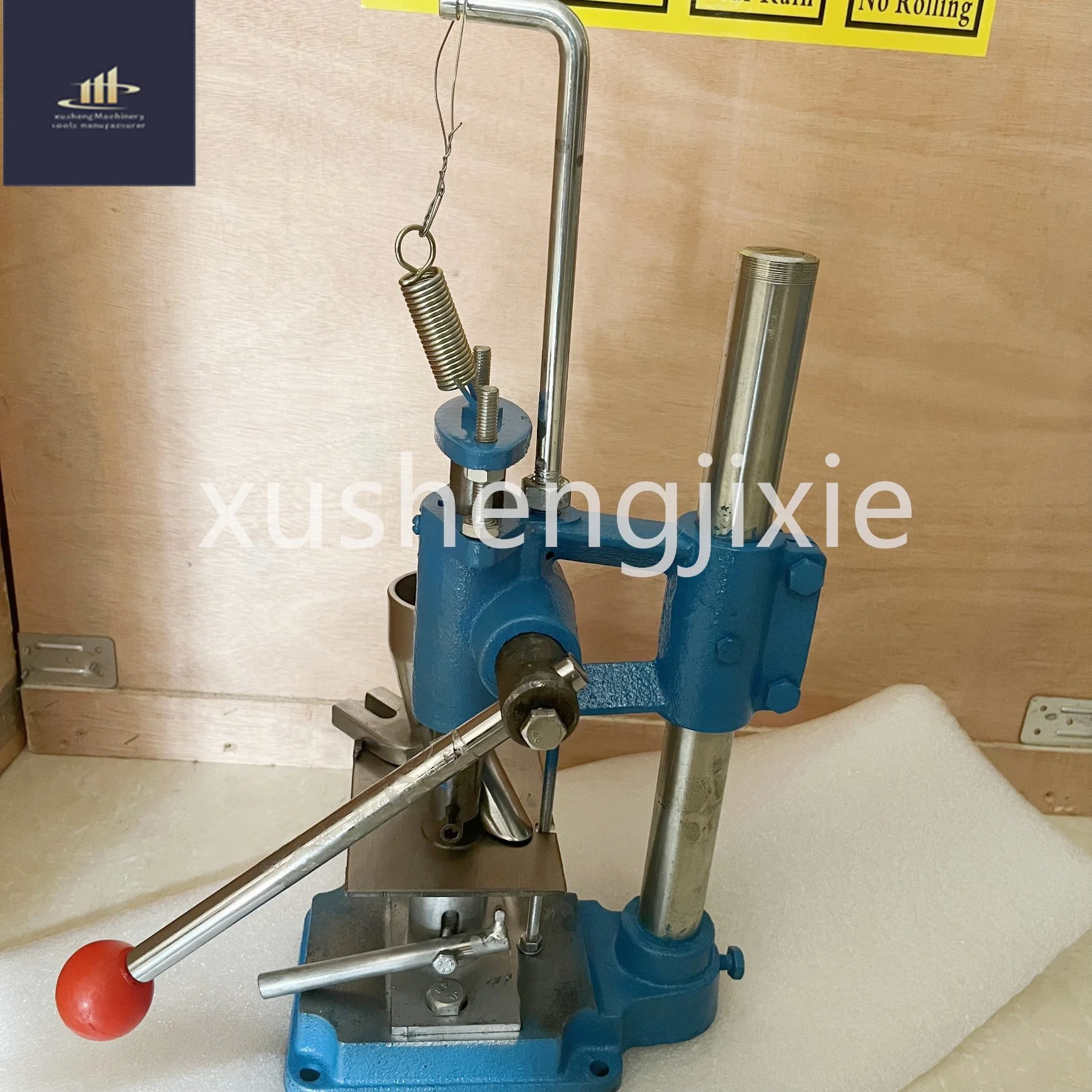 Blue Tdp0 Single Punch Tablet Press Machine Pill Maker Pill Press Machine Suitable for Laboratory Test and Small-Scale Production