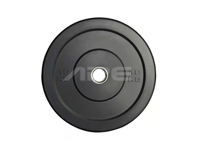 Gym Training Weight Dumper Plates Plastic Rubber Coated Eco Friendly Fitness Barbell and Dumbbell Weight Lifting Barbell Plate