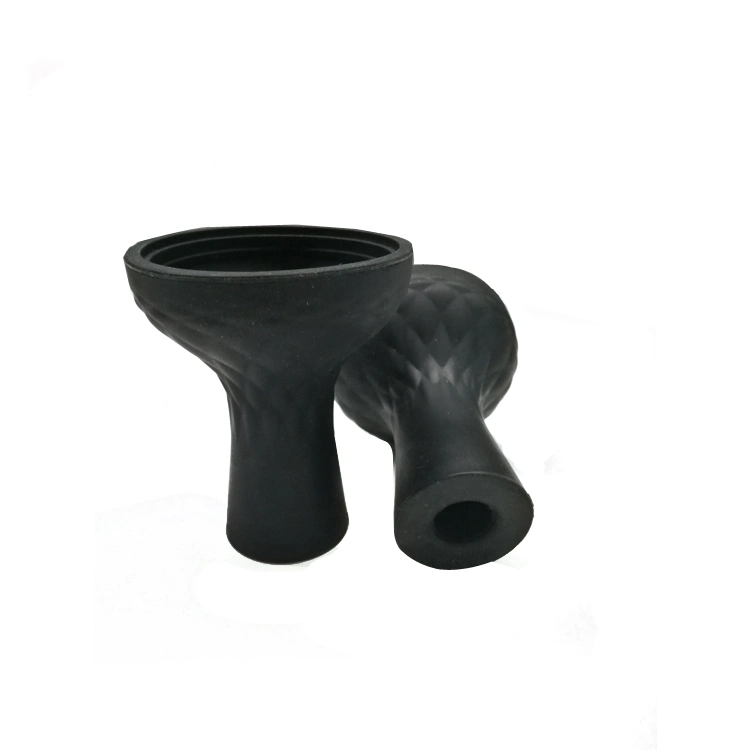 Factory Hotsale Silicone Hookah Bowl Black Color Big Hole Hookah Silicone Bowl