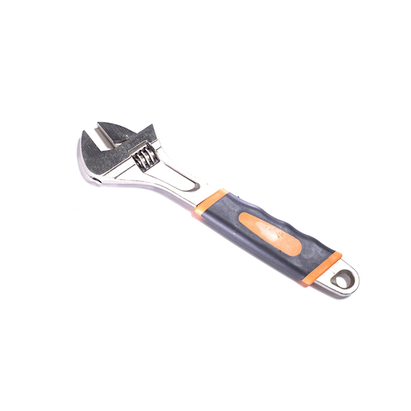 Double Color Handle 12 Inch Adjustable Wrench Forged From High Carbon Steel