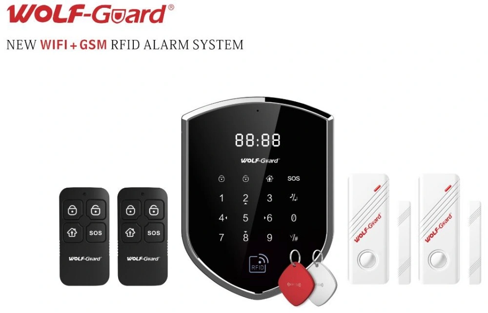 WiFi 4GSM Smart Security Alarm System