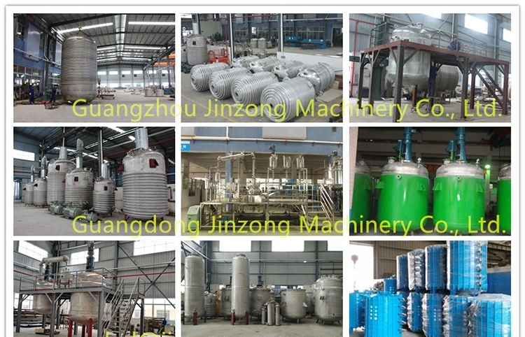 Stainless Steel Jacketed Reactor for Chemical, Food Additive, Pesticide