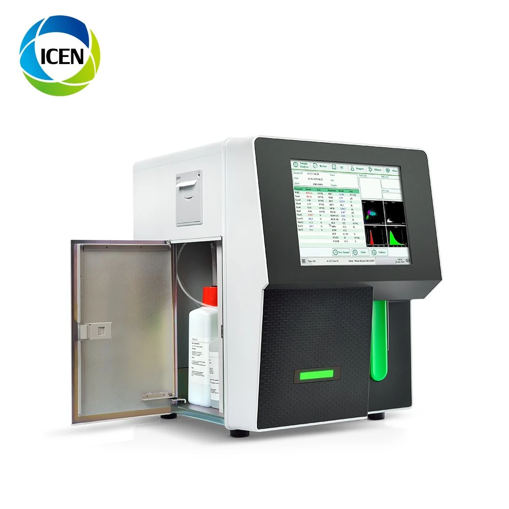 IN-B6610 Touch Screen Hematology Analyzer Low Price Cbc Machine Analyzer