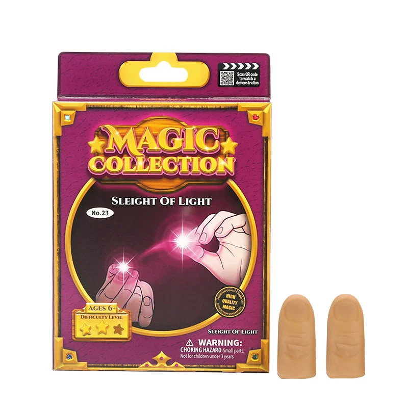 Light-up Thumbs LED Finger Light Flashing Fingers Magic Trick Props Toys