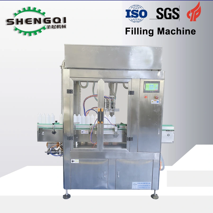 Automatic 12 Heads Piston Pump Weighing Type Orange Juice Olive Oil Water Liquid Filling Equipment