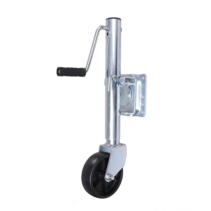 12000lb Heavy-Duty Square Drop Leg Front Plunger Pin Trailer Jack