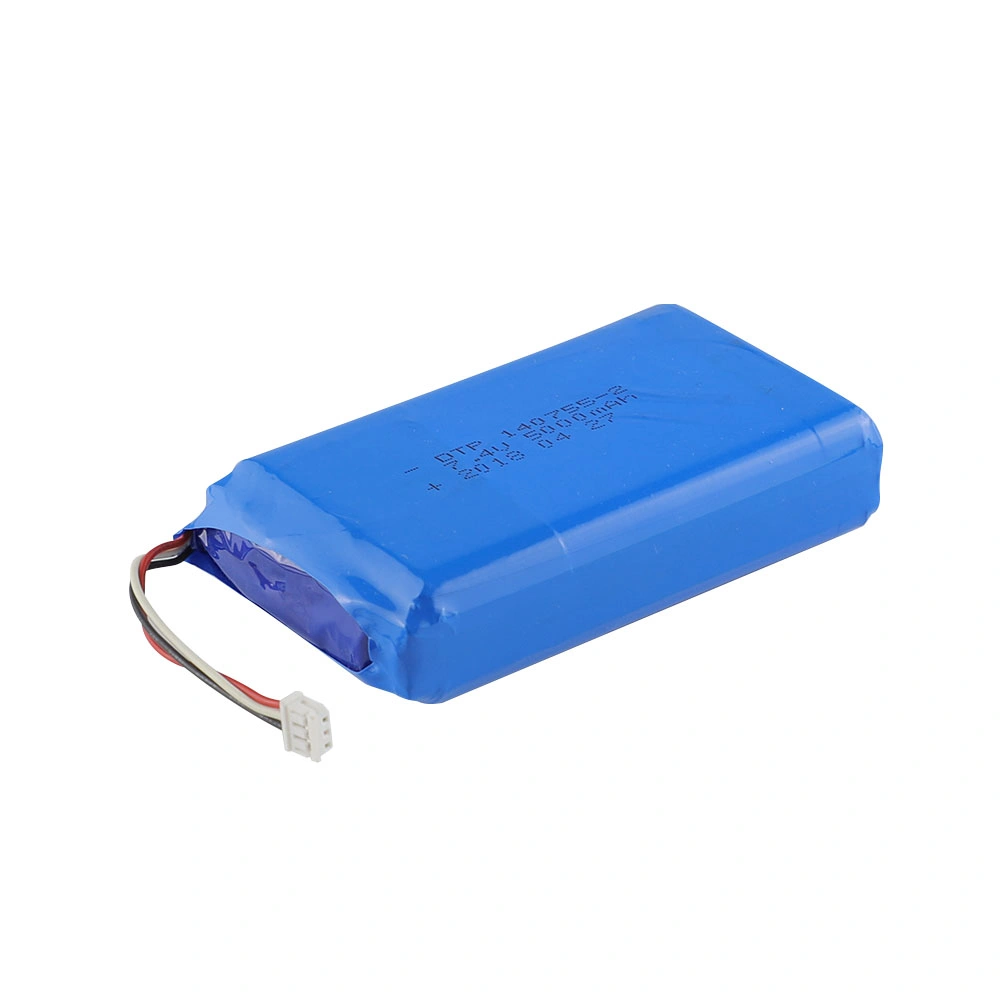 Lipo Pack IEC62133 Approval Dtp140755-2s 7.4V 5000mAh Lithium Polymer Battery Pack