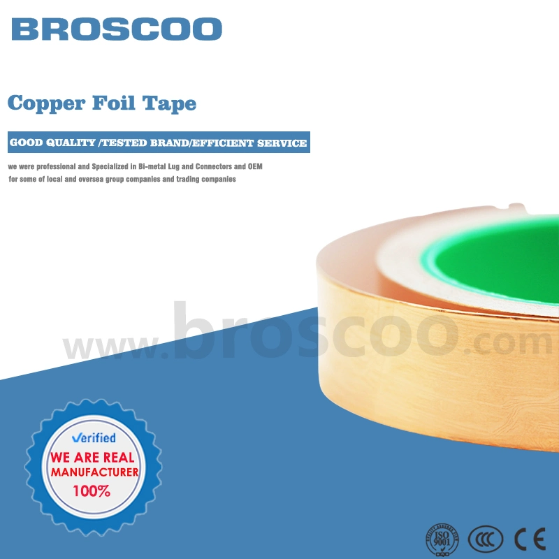 Copper Foil Tape 1/4-Inch X 32.8 Feet with Double-Sided Conductive Adhesive for Guitar & EMI Shielding, Paper Circuits