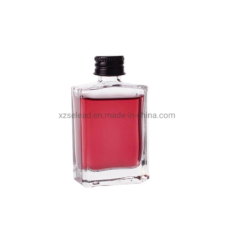 Wholesale/Supplier 50ml 100ml Mini Clear Glass Wine Bottle for Wine Alcohol Drink