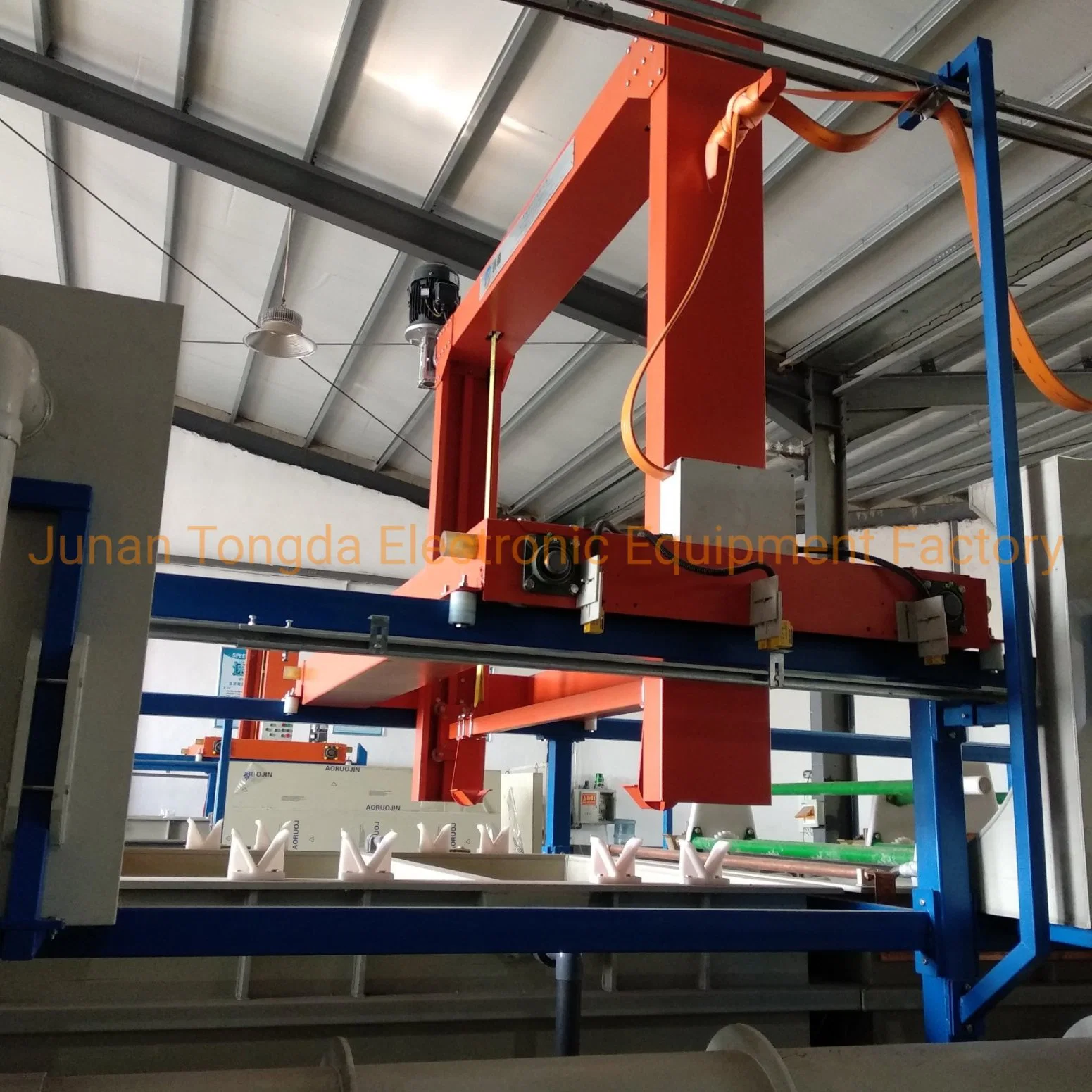 Automatic Zinc Nickel Copper Chrome Electroplating Equipment Machine for Metal