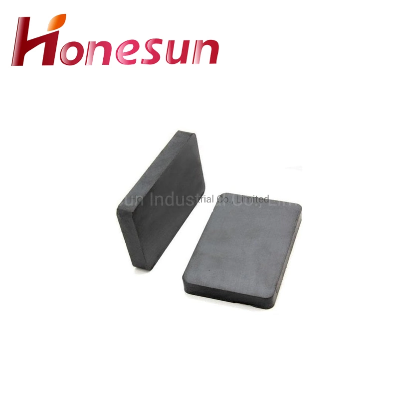 20 Years Manufacturing Experience 50 X 25 X 10 mm Y35 Block Ferrite Magnet