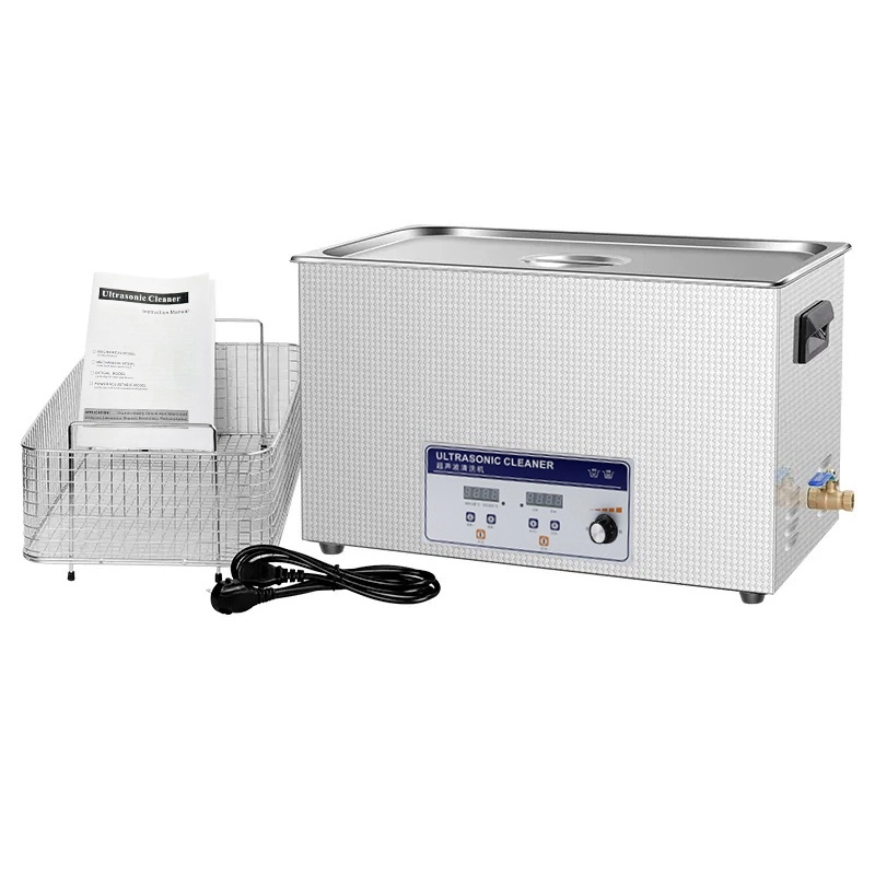 30L Power Adjustable Industrial Ultrasonic Cleaner for 3D Printhead Parts Tools PCB