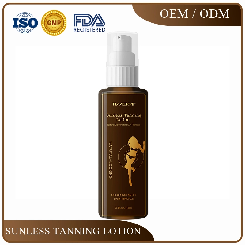 Private Label Self Tanner - Natural Bronzer Tanning Sunless Tans Face Body Dark Self Tanning