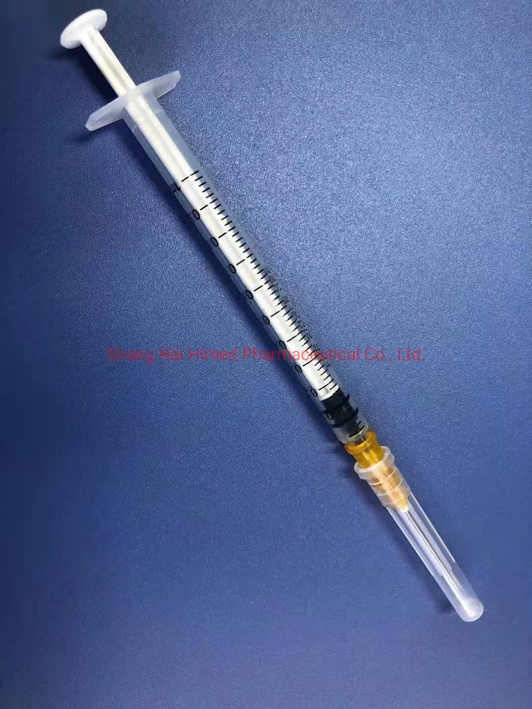 Jeringa desechable 1ml con aguja aprobada por la FDA CE