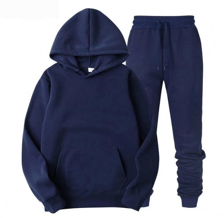 Men Hoody Sweat Suits Wholesale/Supplier Blank Jogging Suits Sport Track Suit