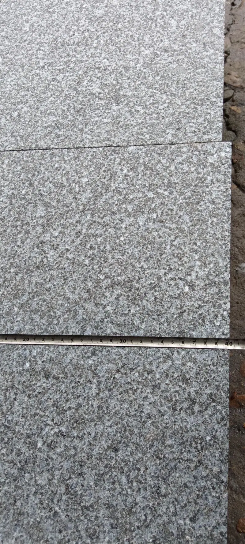 G654 Dark Grey Granite Flamed Tiles for exterior/outdoor floor/paving